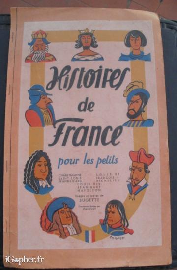 Livre : Histoires de France pour les petits (Bugette)