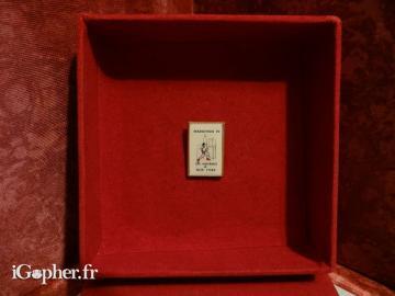 Pin's Marathon New-York 92 un Havrais