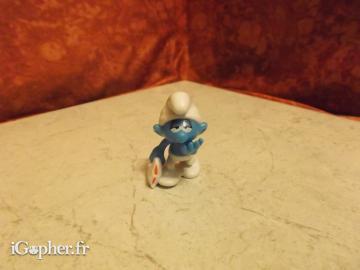 Figurine Schtroumpf dormeur vendu en LOT