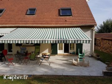 Store banne (6 x 3,5 m) - Stobag