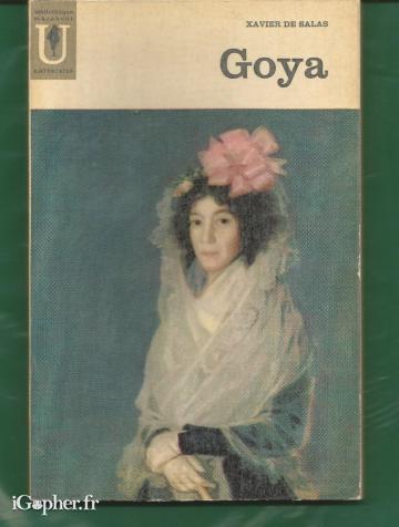 Livre : Goya (Xavier de Salas)
