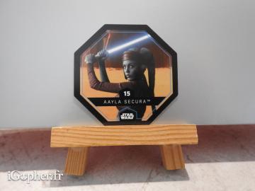 Jeton Star Wars Aayla Secura N°15 vendu en LOT