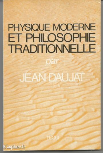 Livre : Physique Moderne et Philosophie Traditionnelle