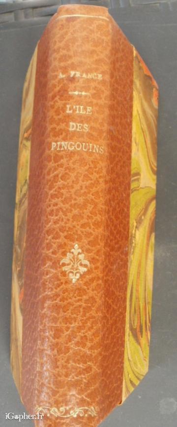 Livre : L'ile des Pingouins (Anatole France)