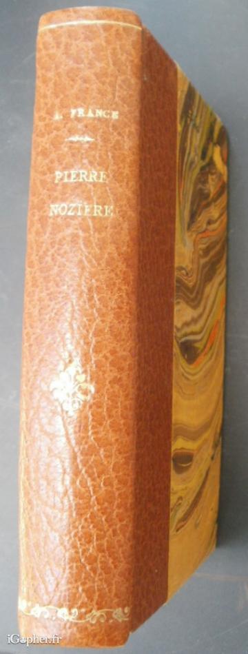 Livre : Pierre Nozière (Anatole France)