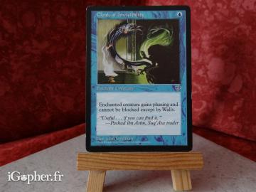 Carte Magic the Gathering : Cloak of Invisibility
