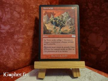 Carte Magic the Gathering : Terre acide