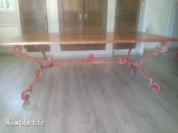 Table + 4 chaises + 2 fauteuils - Roche Bobois