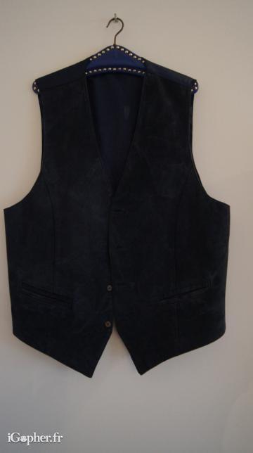 Gilet de costume sans manche