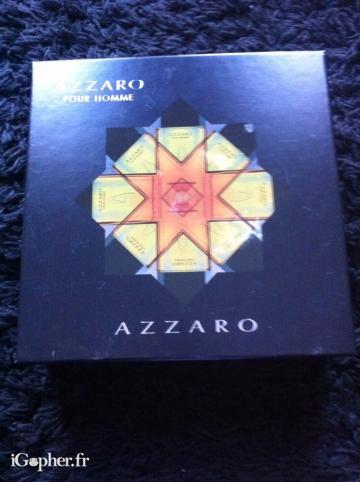 Coffret Azzara : parfum + shampoing pour homme