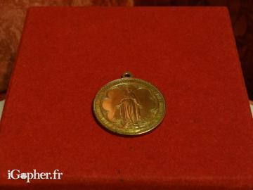 Médaille Ô Marie Souvenir de Mission
