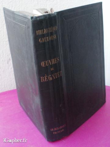 Livre : Oeuvres complètes de Regnier