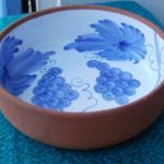 Plat en terre cuite (made in Portugal)