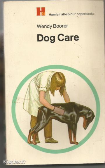 Livre en anglais : Dog care (Wendy Boorer)