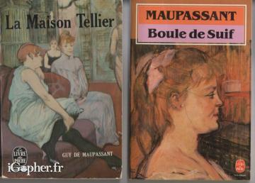 Livres de Maupassant (au choix)