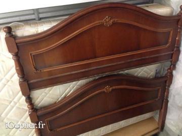 Lit 2 places + Sommier + Matelas