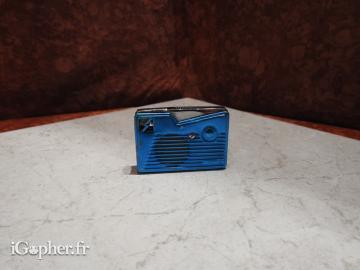 Briquet radio bleu
