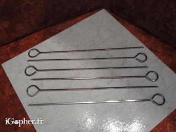 6 piques brochettes