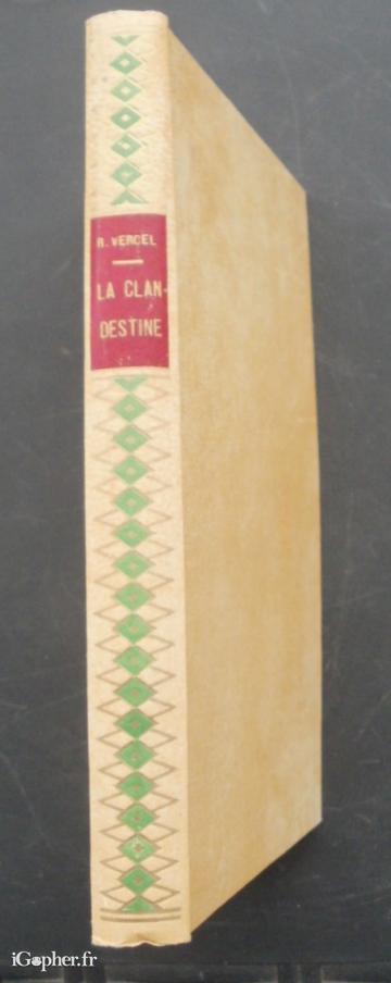 Livre : La Clandestine (Roger Vercel)