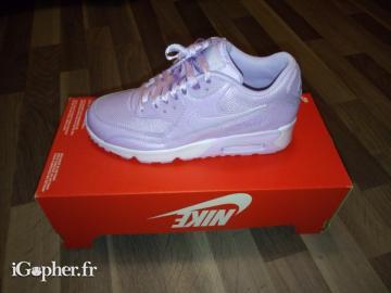 Baskets Nike Air Max 90 Lilas (P38) - Neuf