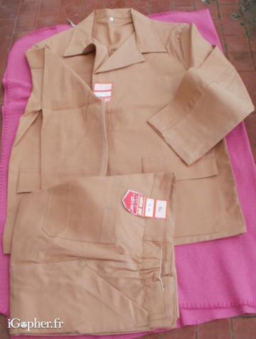 Veste et pantalon de travail Sanfor TAILLE 50