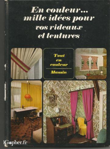 Livret : 1000 idées pour vos rideaux et vos tentures