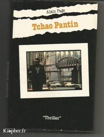Livre : Tchao Pantin (Alain Page)