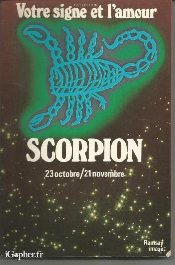 Livre : Scorpion (votre signe et l'amour)