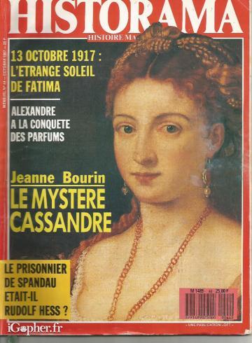 Revue : Historama N°44 (Octobre 1987)