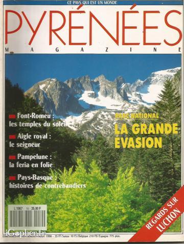 Revue : Pyrénées N°10 (Font Romeu, Aigle Royal, Pampelune...)