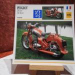 Fiche moto Peugeot 250 - 256 TC4 E (1956)