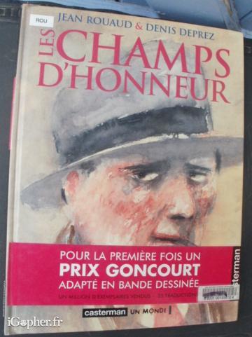 BD : Les champs d'honneur (Jean Rouaud et Denis Deprez)