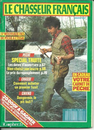 Magazines "Le Chasseur Français" (1987-1988)