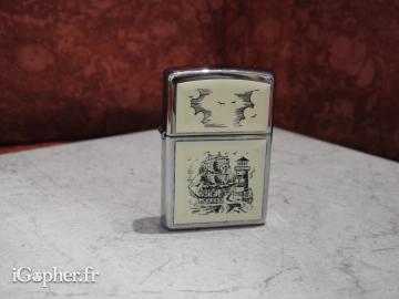 Briquet Zippo Scrimshaw homme