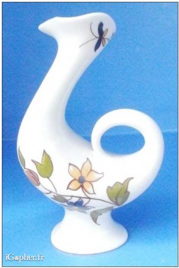 Vase miniature en porcelaine de Limoges