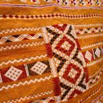 Tapis marocain artisanal type Kilim