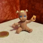 Figurine Bébé Babies petite fille assise N°3