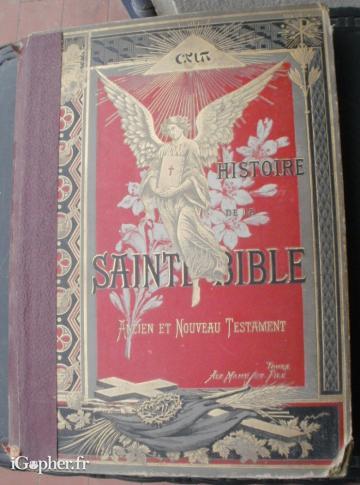 Livre : Histoire de la Sainte Bible (L'abbé Cruchet)