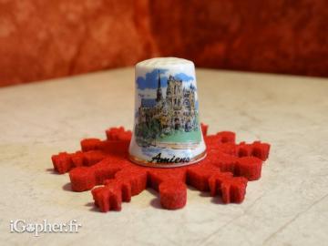 Dé à coudre : Cathédrale Notre-Dame à Amiens