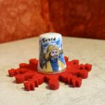 Dé à coudre de collection Berck Marin pêcheur