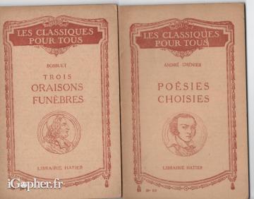 Anciennes éditions de la Librairie Hatier